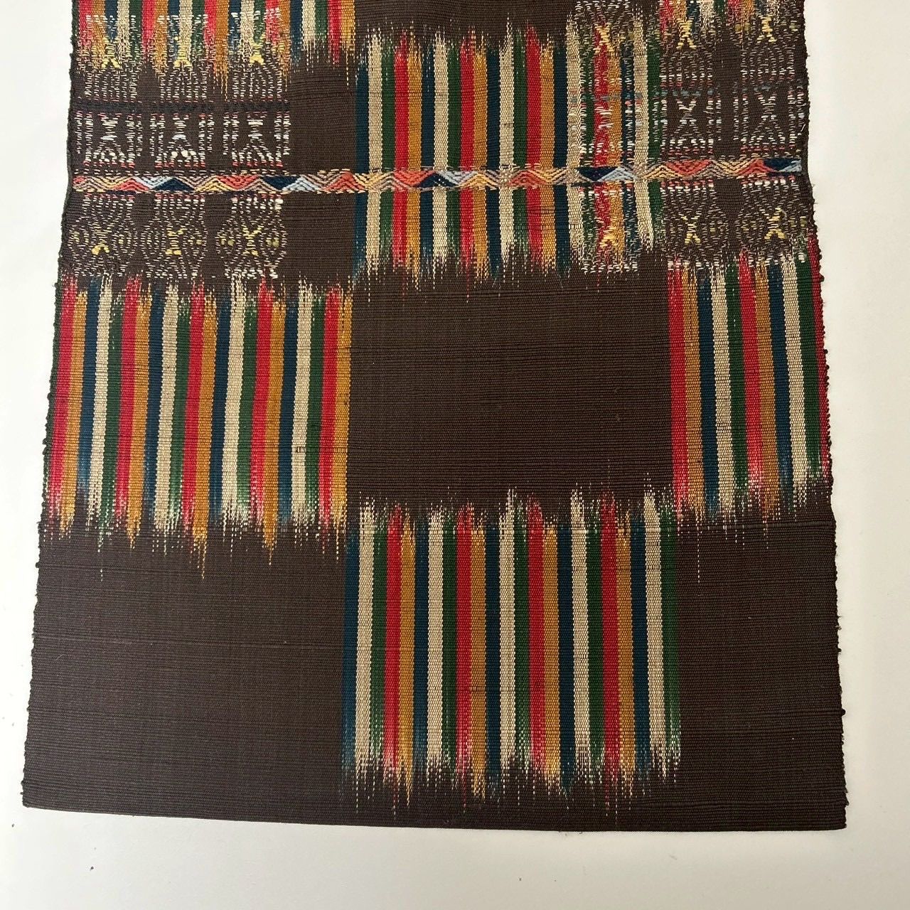 名古屋帯 紬 正絹 織柄 素敵なデザイン 八寸 MA-1808 - メルカリ