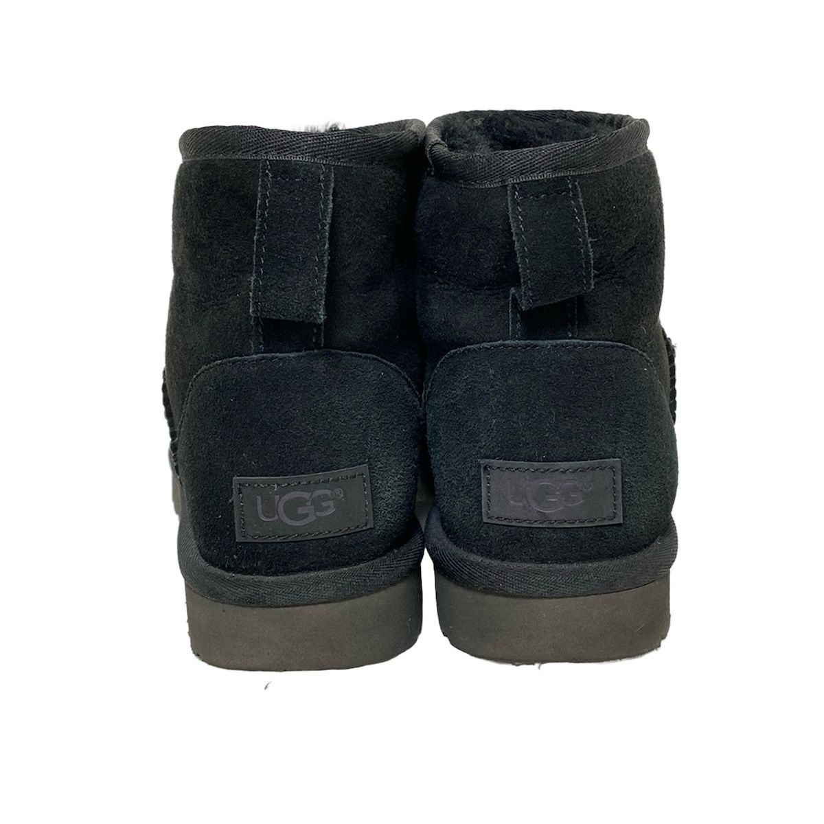 アグ クラシックショート II UGGムートンブーツレディース ブラック黒 25 UGG WOMENS CLASSIC SHORT II BLACK アグ ムートンブーツ クラシック