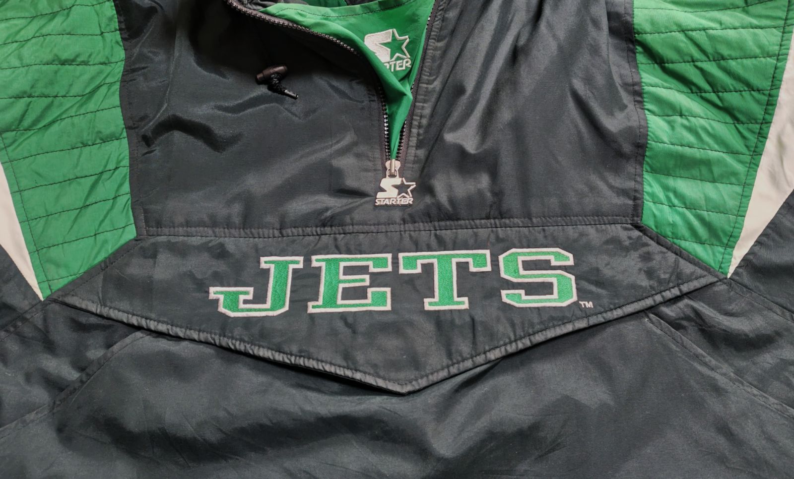 90s Starter（スターター）NFL JETS アノラックジャケット - メルカリ