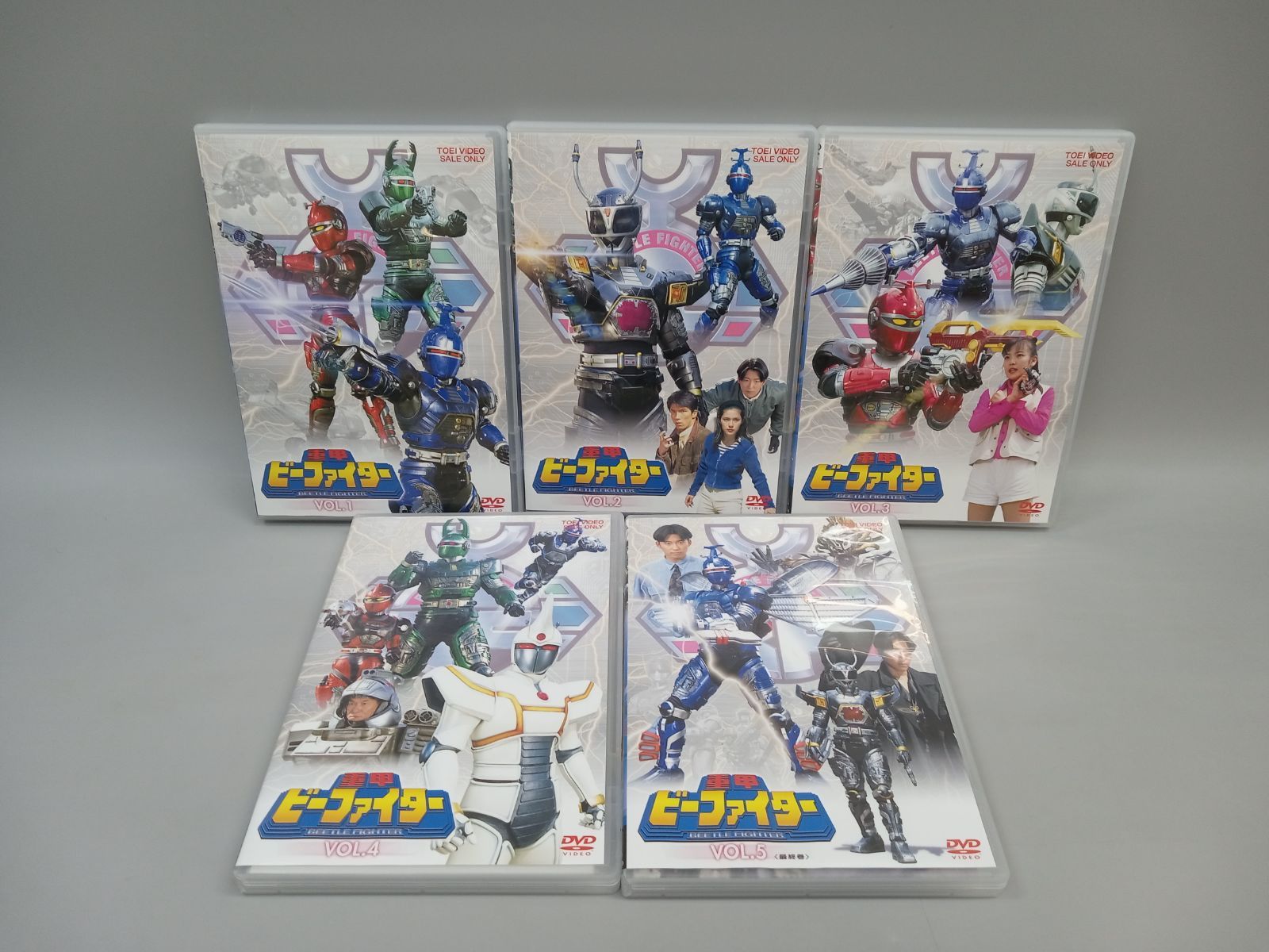 重甲ビーファイター DVD VOL.1～5巻セット -006