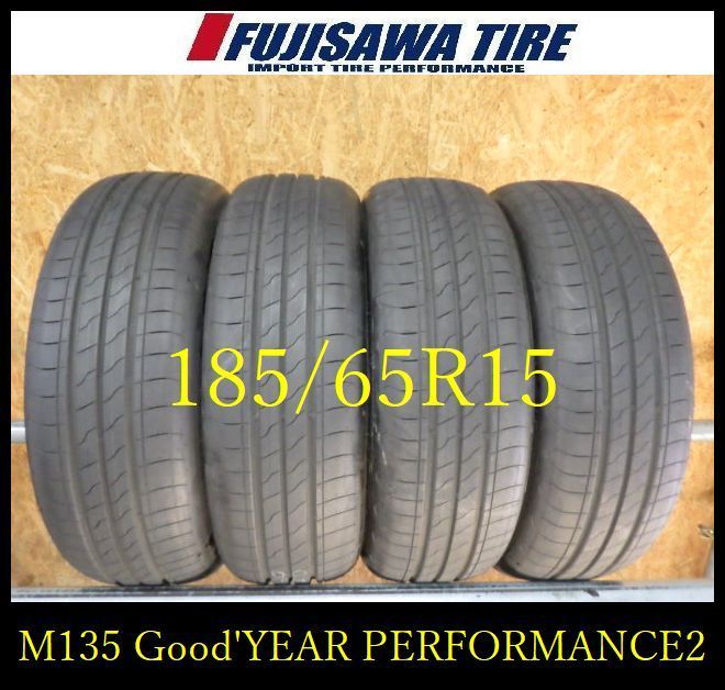 M 135 E 製造 約8 5部山 EfficientGrip 185 65 R 15 4本