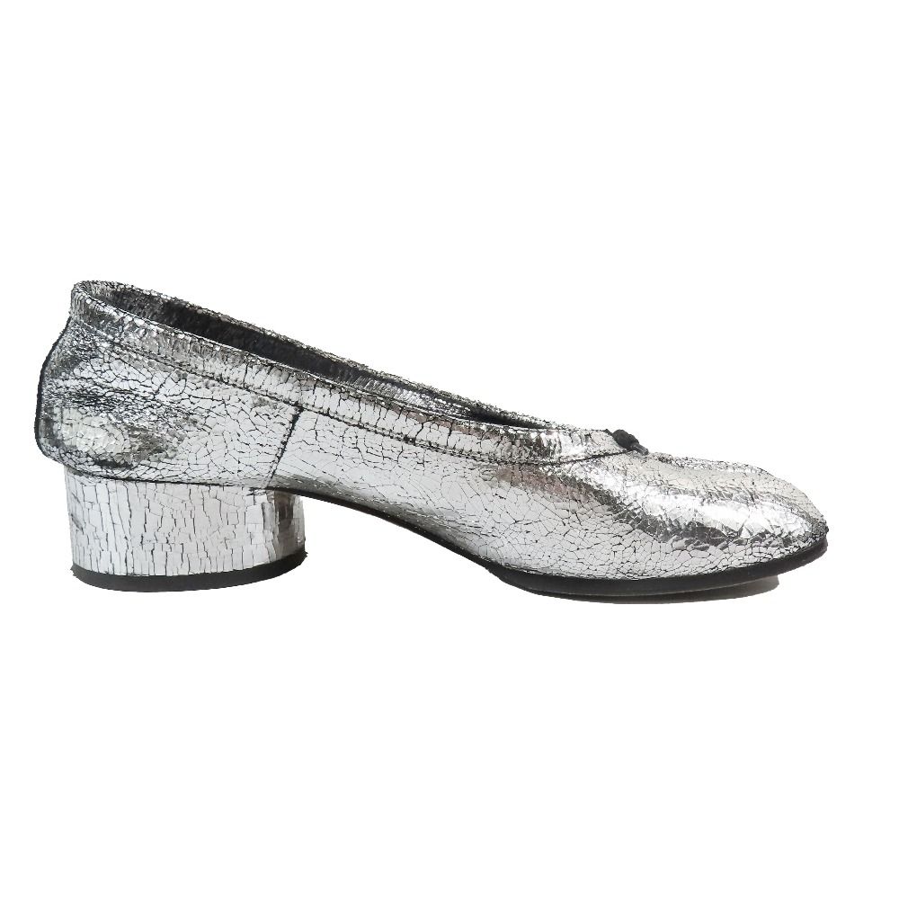 Maison Margiela ブロークンミラーシューズ シルバー 38 Maison Margiela 22 メゾンマルジェラ ブロークンミラー 足袋
