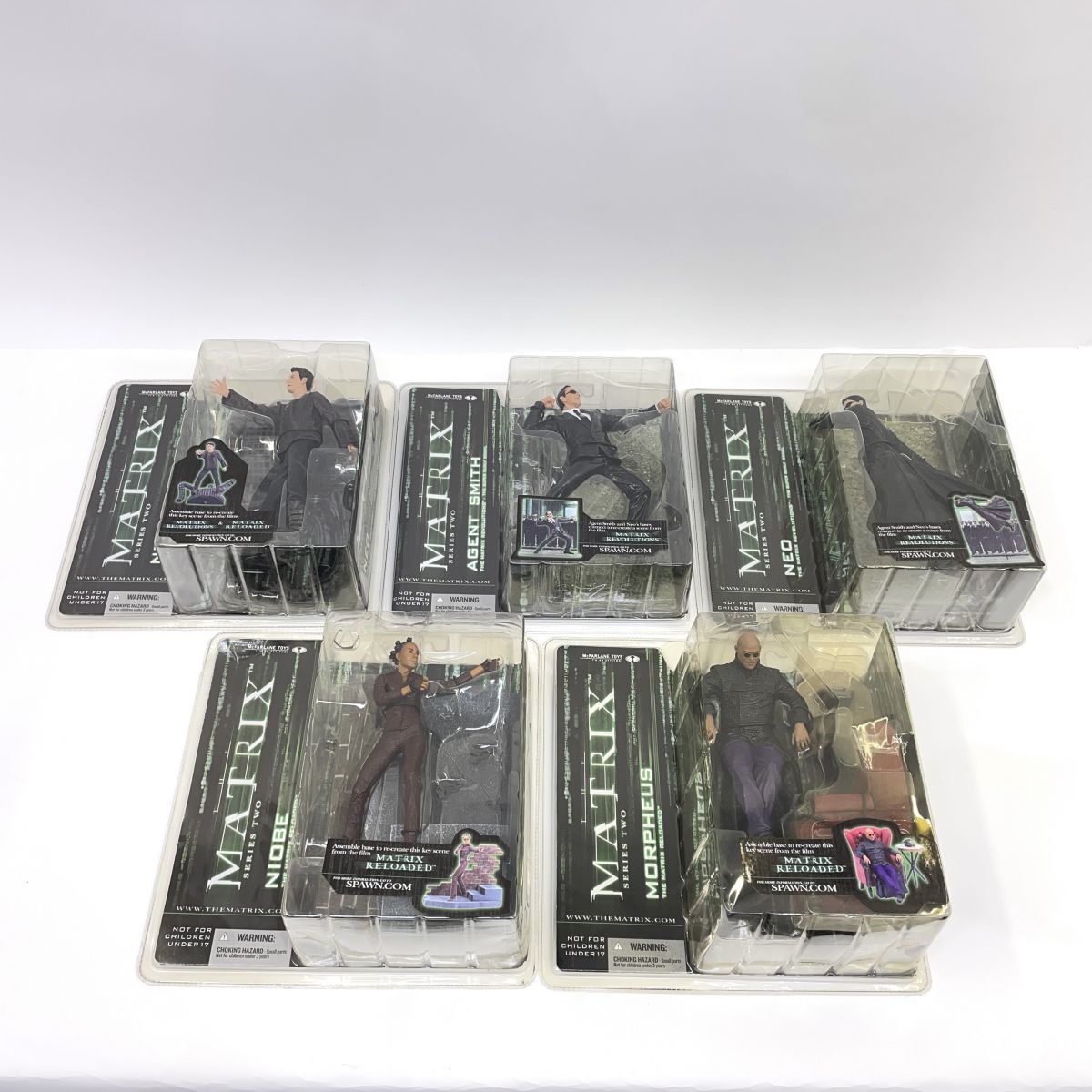 未開封】McFARLANE TOYS アクションフィギュア マトリックスシリーズ2