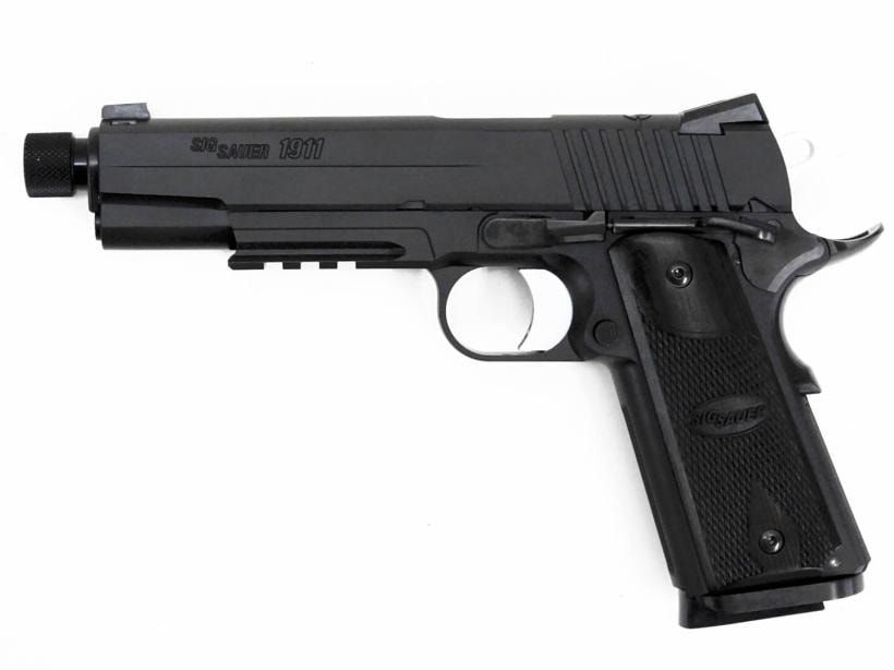 WA] SIG1911 ブラックウォーター アルタモントグリップ ガスブロー