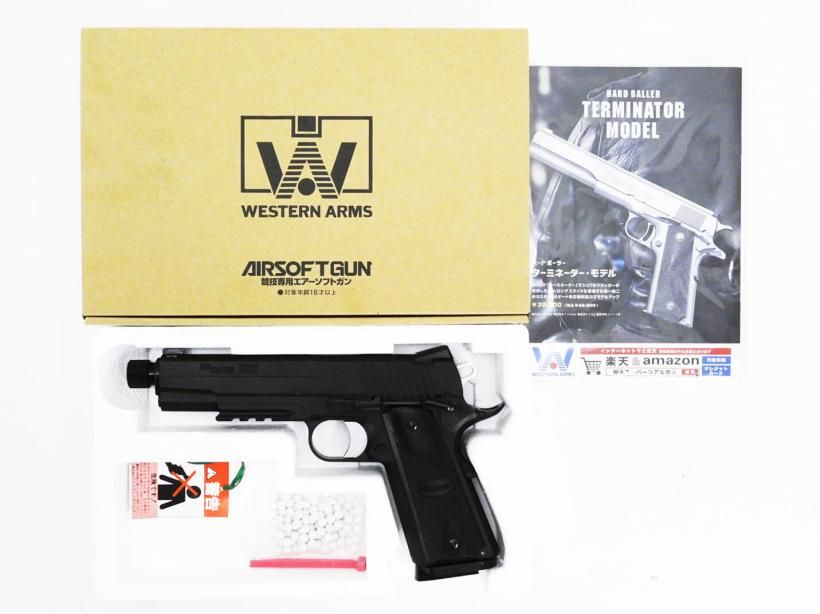 WA] SIG1911 ブラックウォーター アルタモントグリップ ガスブロー