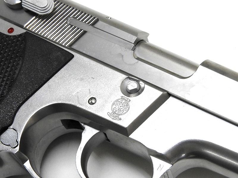 WA] S&W M6906 固定ガスガン ステンレスシルバー (中古ランクBトイガン