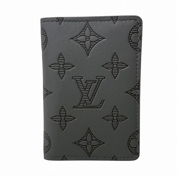 ルイヴィトン Louis Vuitton モノグラム･シャドウ オーガナイザー ドゥ ポッシュ M 81382 カードケース メンズ