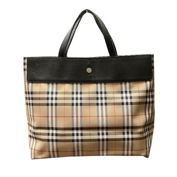 バーバリー BURBERRY ロンドン ノバチェック バッグ ハンドバッグ