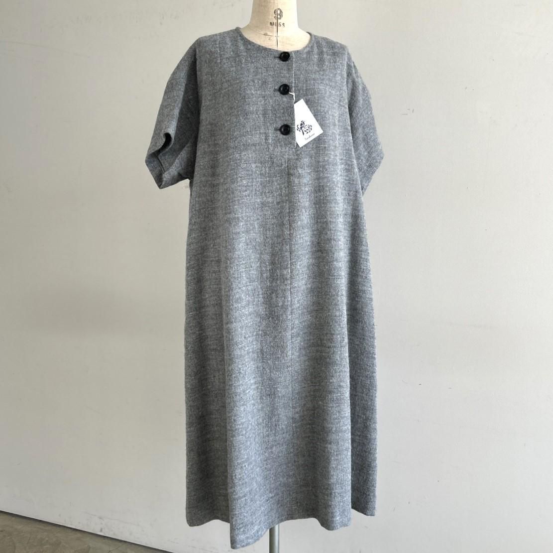 サラウェア リネンウールツイルドレス SARAHWEAR リネンウールツイルドレス C4261 - メルカリ