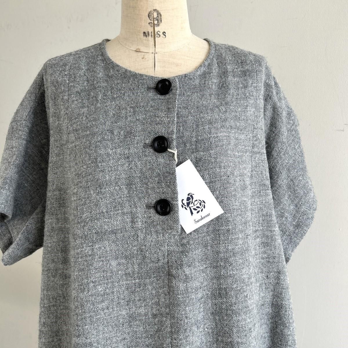 サラウェア リネンウールツイルドレス SARAHWEAR リネンウールツイルドレス C4261 - メルカリ