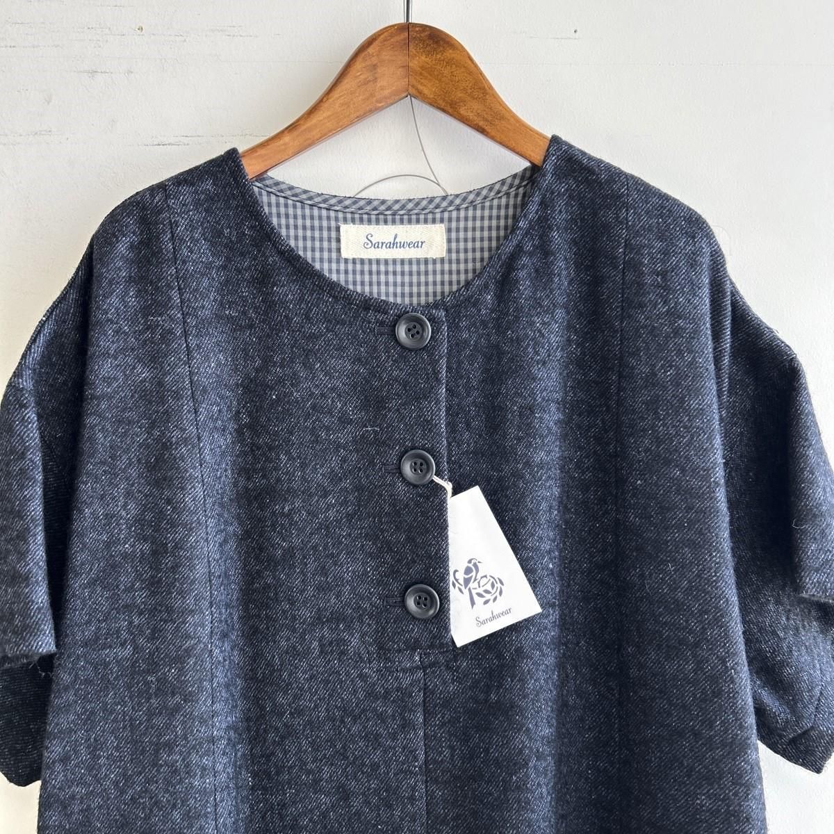 SARAHWEAR リネンウールツイルドレス C4261 - メルカリ