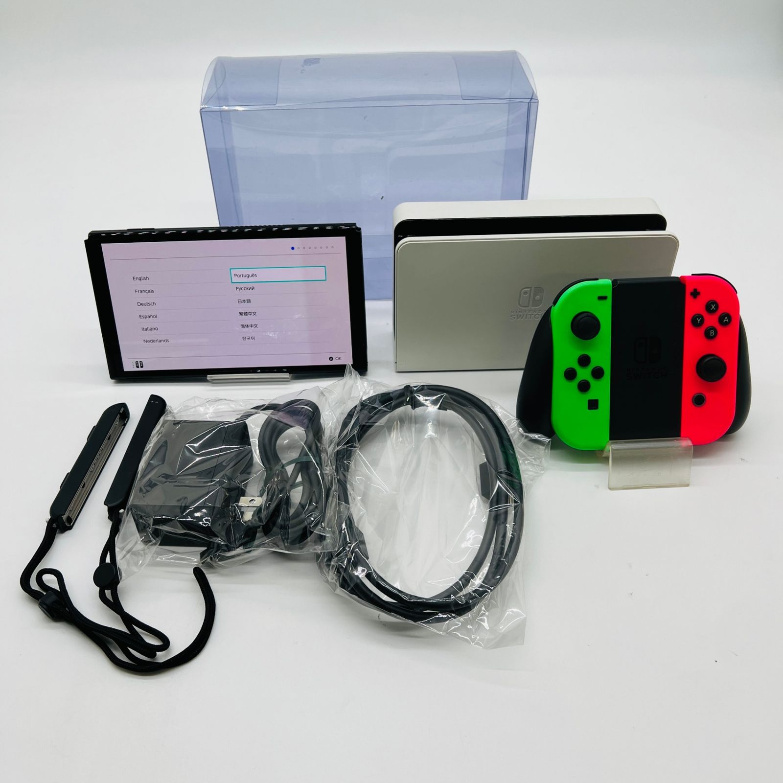 任天堂　Switch　有機ELモデル　中古　動作確認済み Nintendo Switch 有機ELモデル 任天堂 動作確認済み - メルカリ