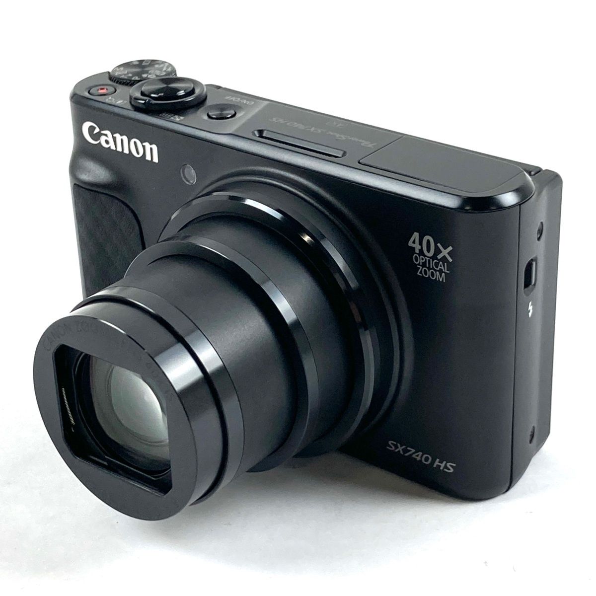 キヤノン Canon PowerShot SX740 HS ブラック コンパクトデジタル