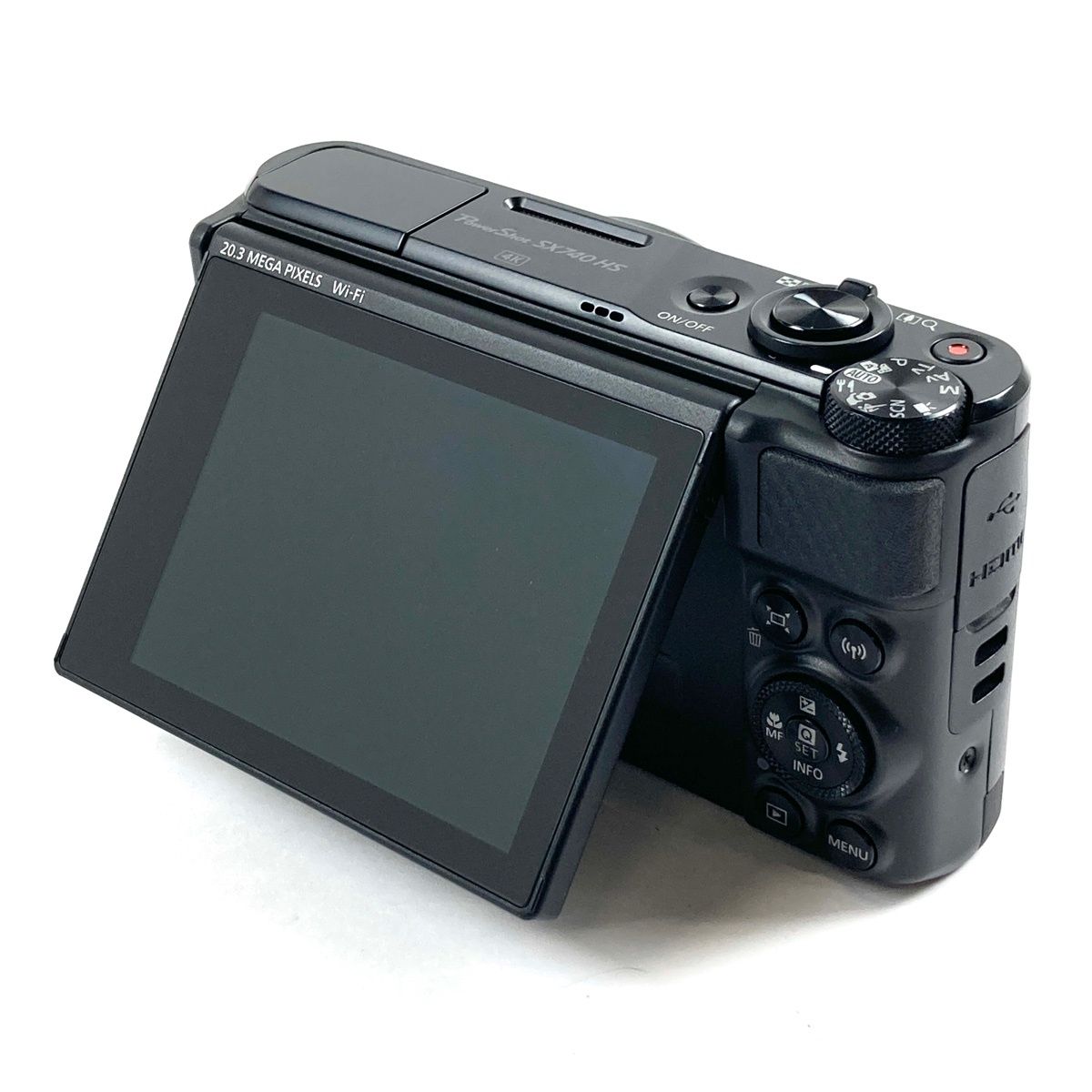 キヤノン Canon PowerShot SX740 HS ブラック コンパクトデジタル