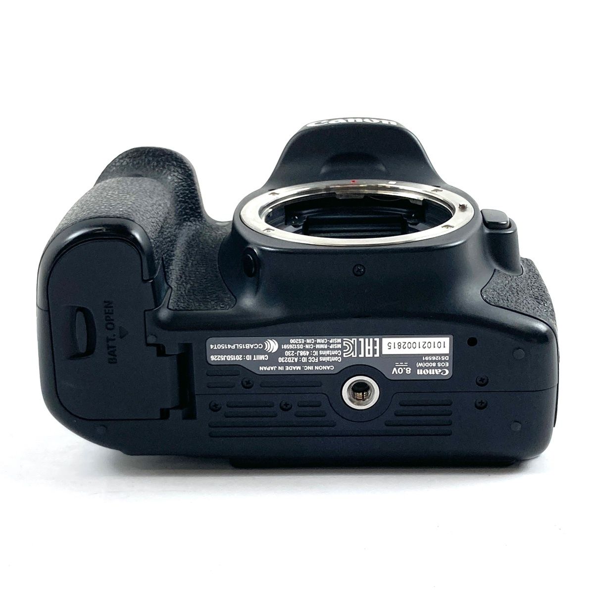 キヤノン Canon EOS 80D ボディ デジタル 一眼レフカメラ 【中古