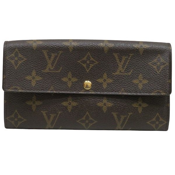 ルイヴィトン Louis Vuitton モノグラム ポルトフォイユ サラ M 61734 2つ折り財布 長財布 ユニセックス