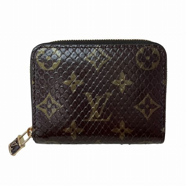 新品未使用 ルイヴィトン モノグラム ジッピーコインパース ルイヴィトン Louis Vuitton モノグラムパイソン ジッピーコインパース