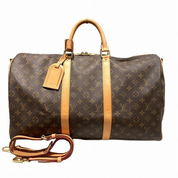 ルイヴィトン Louis Vuitton モノグラム キーポル バンドリエール50 M 41416 バッグ ボストンバッグ ユニセックス