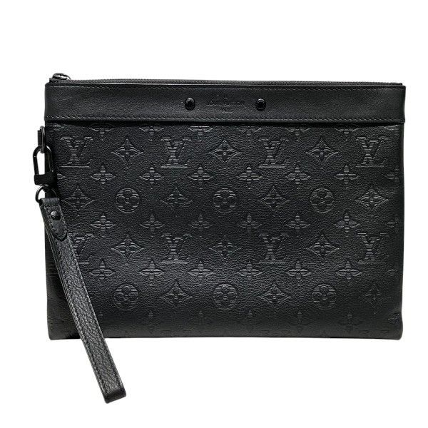 ルイヴィトン Louis Vuitton モノグラム シャドウ ポシェットトゥーゴー M 81570 バッグ ハンドバッグ クラッチバッグ ユニセックス