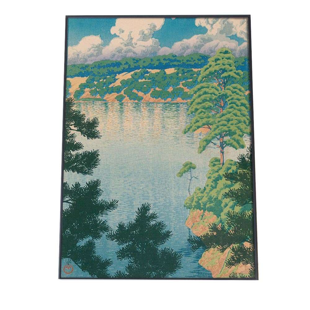 絵画 B4 B4サイズ（約25x36cm）】【bn-poster-117】川瀬巴水 かわせはすい