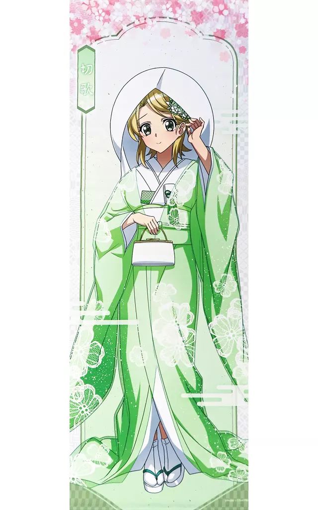 タペストリー 暁切歌 等身大タペストリー 戦姫絶唱シンフォギアXV POP UP SHOP in LOFT スピードくじ 等身大タペストリー賞