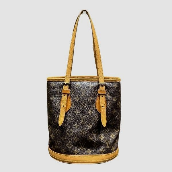 ルイヴィトン Louis Vuitton モノグラム プチバケット M42238 バッグ