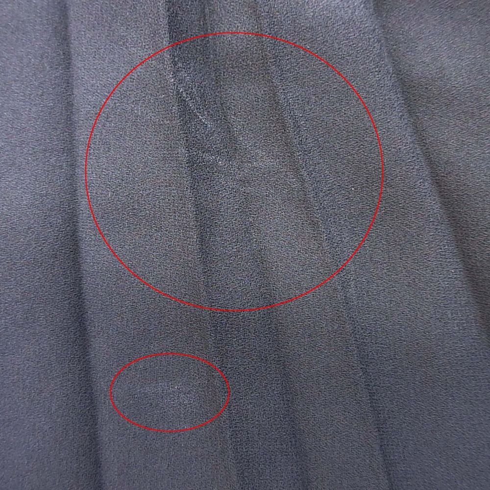 良品 ESCADA エスカーダ ジョーゼット生地 ロング プリーツスカート