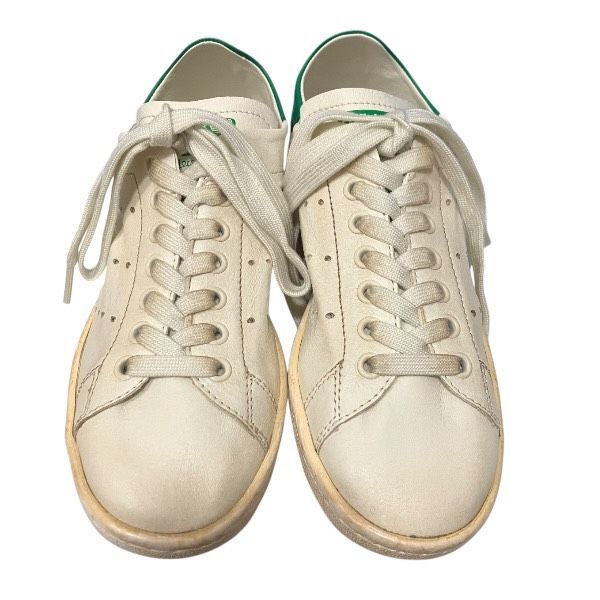 バレンシアガ×アディダス ホワイト 35サイズ スタンスミス ヴィンテージ加工 アパレル スニーカー レディース 未使用品 小物【中古】 バレンシアガ×アディダス ホワイト 35サイズ スタンスミス