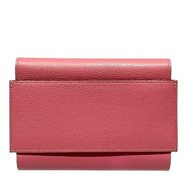 エルメス Hermes パッサン コンパクト ローズアザレ 2つ折り財布 レディース
