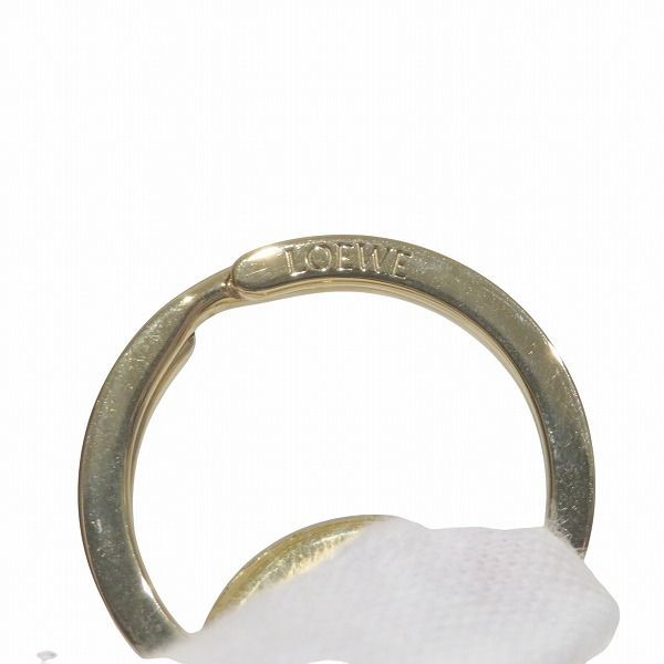 ロエベ アナグラム キーリング キーホルダー 111 25 203 ゴールド ブランド小物 ユニセックス