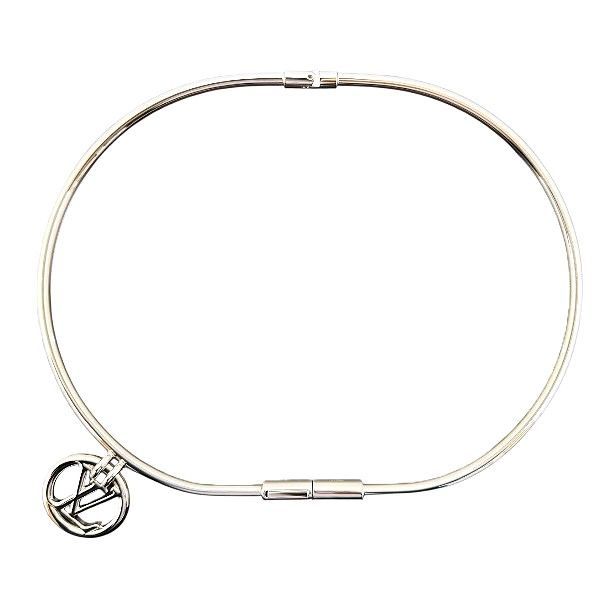 ルイヴィトン Louis Vuitton ロゴチャームベルト MP 202 S ステンレスベルト ブランド小物 ユニセックス