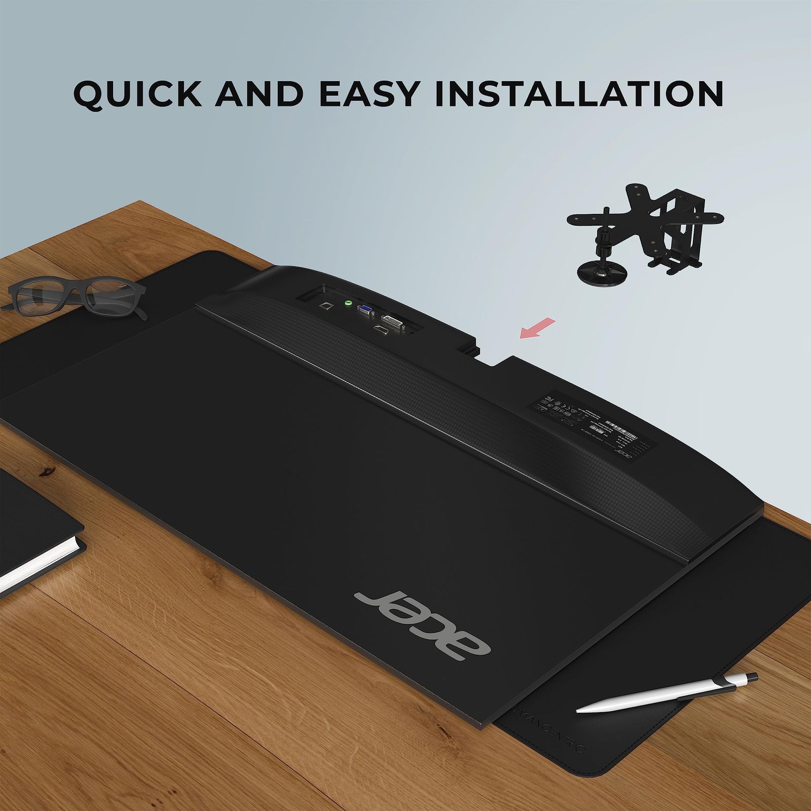 HumanCentric VESAマウントアダプターブラケット Acer モニター用