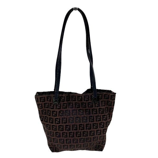 フェンディ Fendi ズッキーノ ブラウン バッグ ハンドバッグ