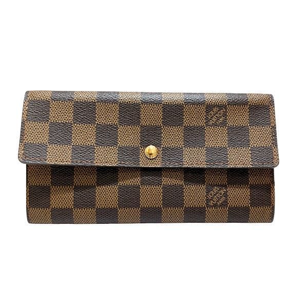 ルイヴィトン Louis Vuitton ダミエ ポルトフォイユサラ N 61724 長財布 ユニセックス