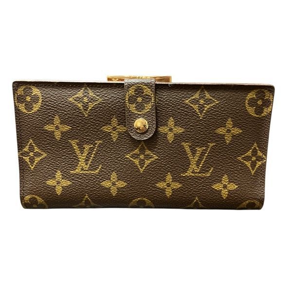 ルイヴィトン Louis Vuitton モノグラム コンチネンタル クラッチ T 61217 がま口ポケット 長財布 レディース