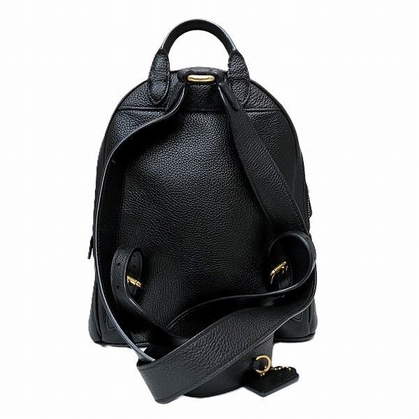 【美品】コーチ COACH リュック PVC レザー リュック ロゴ金具 コーチ COACH 997 バッグパック ロゴ ゴールド金具 バッグ リュック