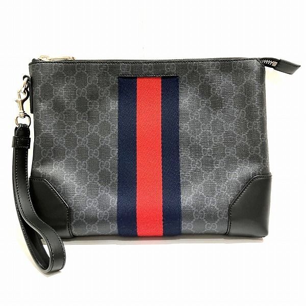 グッチ GUCCI GGスプリーム メッセンジャー 523603 バッグ クラッチバッグ セカンドバッグ メンズ