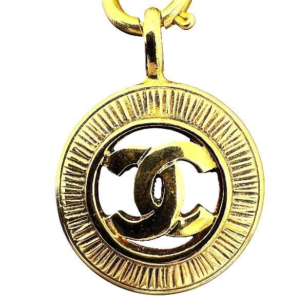 シャネル ココマーク ペンダント ネックレス 3848 ヴィンテージ シャネル CHANEL ココマーク 3848 ヴィンテージ ブランド小物