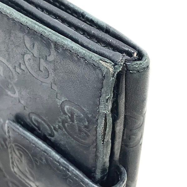 グッチ GUCCI グッチ GUCCIシマ 人気 112664 ブラック 3つ折り財布
