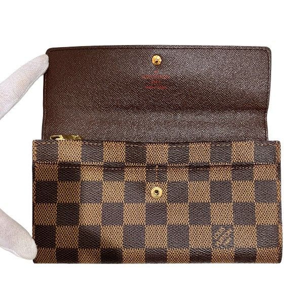ルイヴィトン Louis Vuitton ダミエ ポルトフォイユサラ N61724 長財布