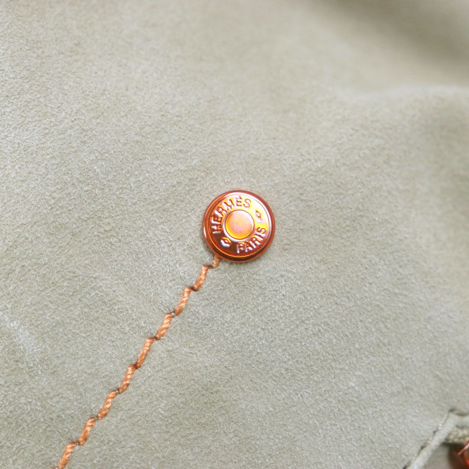 美品▽HERMES エルメス 希少 reindeer skin トナカイ革 ジップアップ