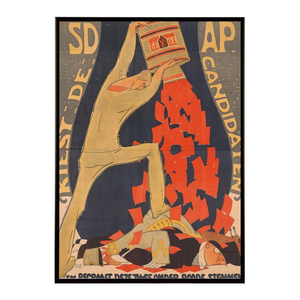 B2サイズ（約51x73cm）】【bn-poster-1200】超古いポスター 復刻 絵画