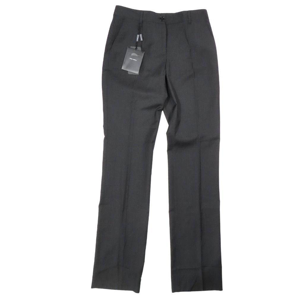 未使用 DOLCE&GABBANA ドルチェ＆ガッバーナ ウール パンツ スラックス