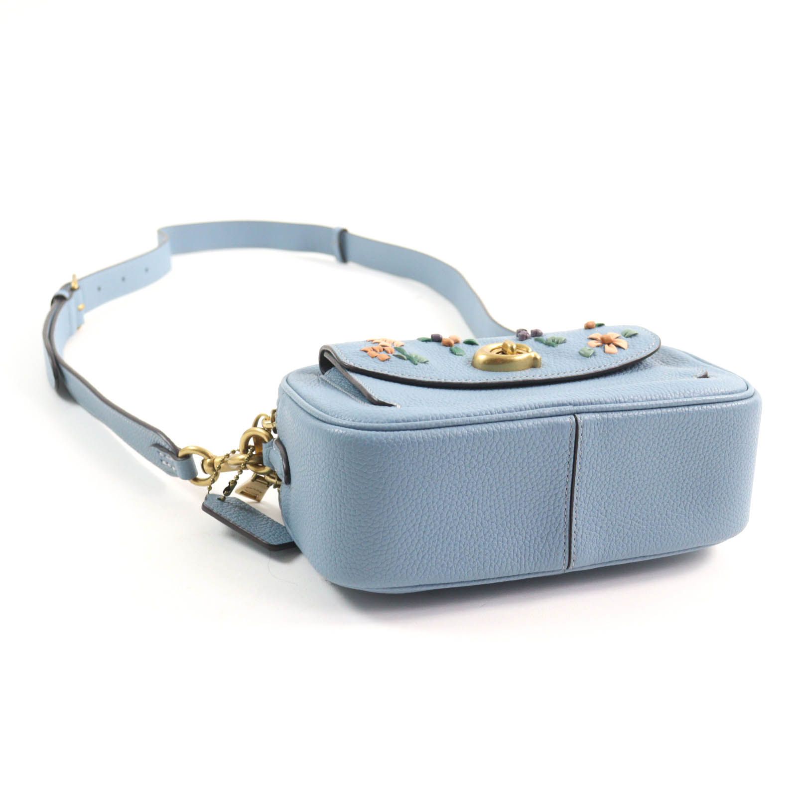 極美品☆COACH コーチ C3881 ウィロウ フローラル ターンロック 極美品☆COACH コーチ C3881 ウィロウ フローラル ターンロック