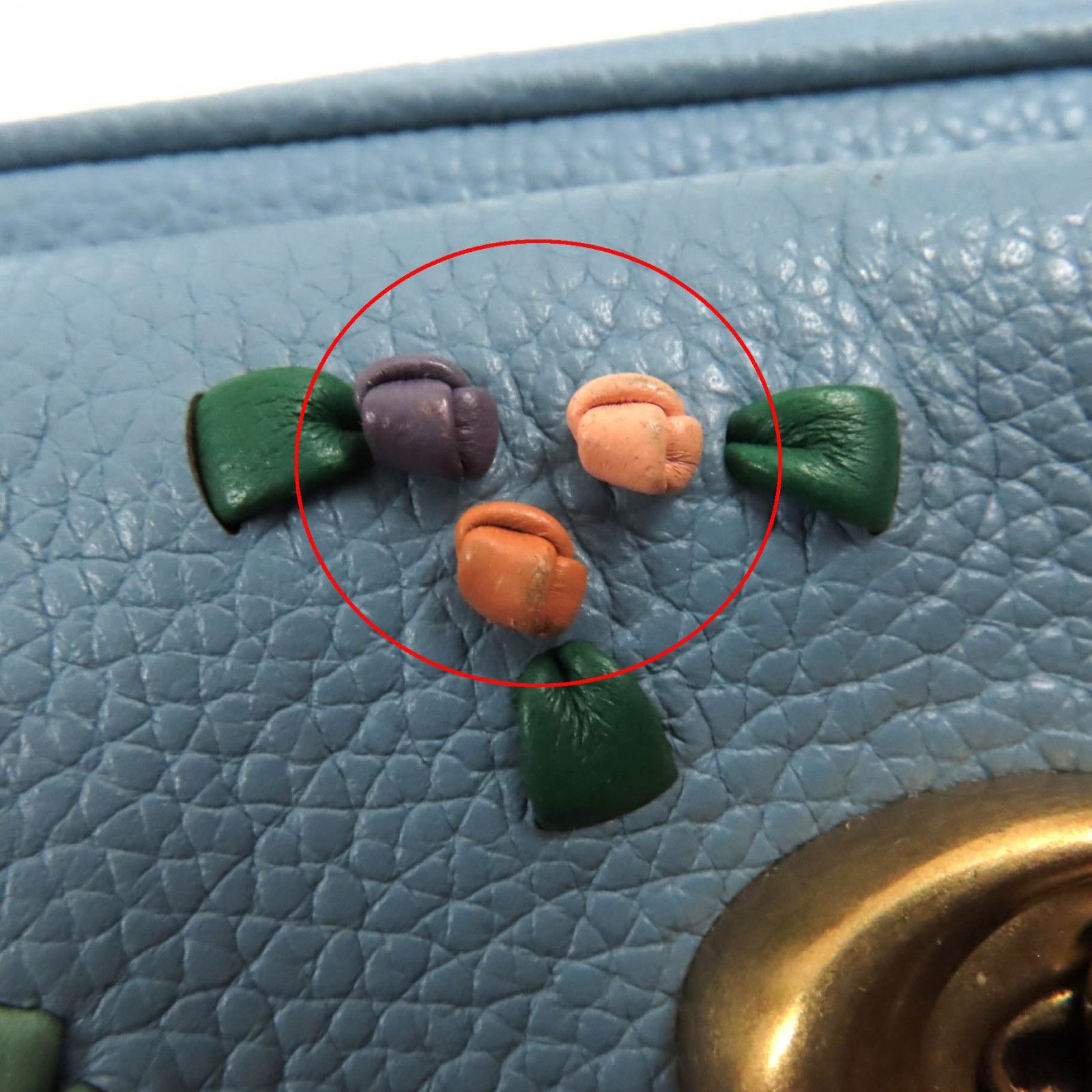 極美品☆COACH コーチ C3881 ウィロウ フローラル ターンロック 2way