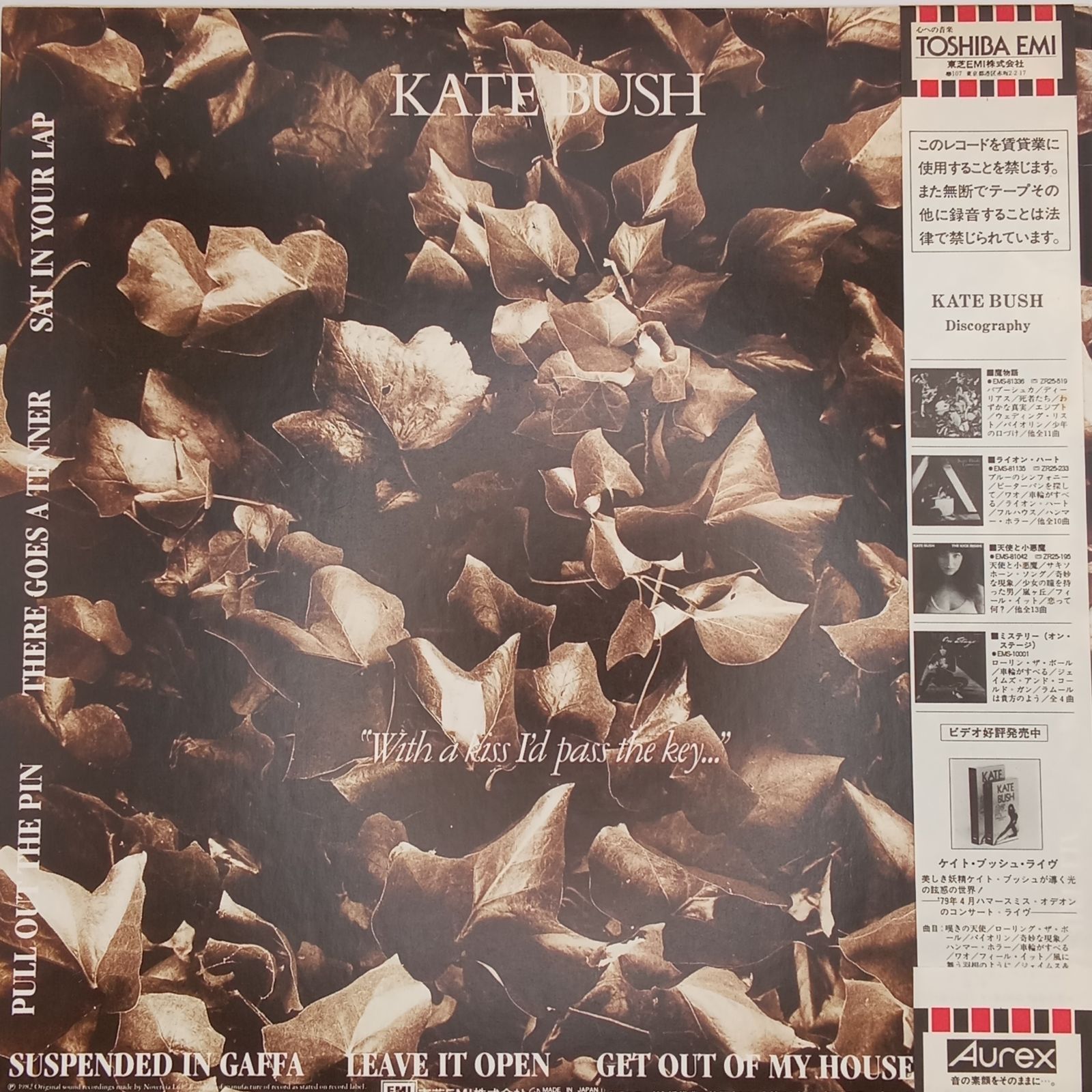 帯付 ケイト・ブッシュ ドリーミング 初期盤LP EMS-91044 1S美盤 帯付LP】ケイト・ブッシュ（Kate Bush） – ドリーミング（The Dreaming