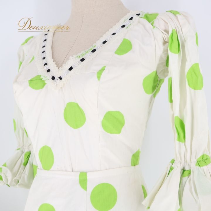 フラメンコ 衣装 ツーピース セットアップ トップス ファルダ スカート