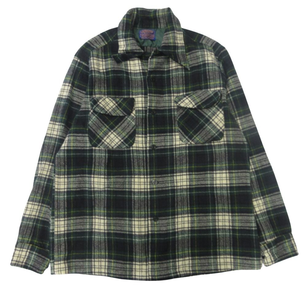 良品 70's PENDLETON ペンドルトン ウール チェック シャツ 良品 70's PENDLETON ペンドルトン ウール チェック シャツ