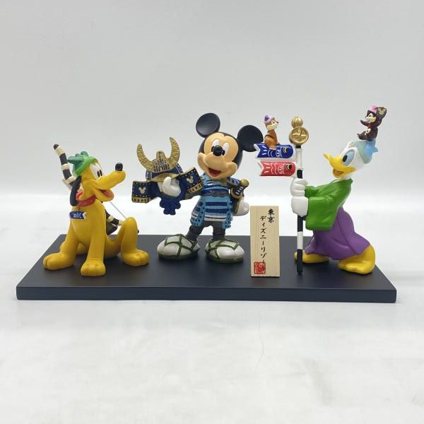 中古】五月人形 ミッキーマウスと仲間たち（ミッキー、プルート