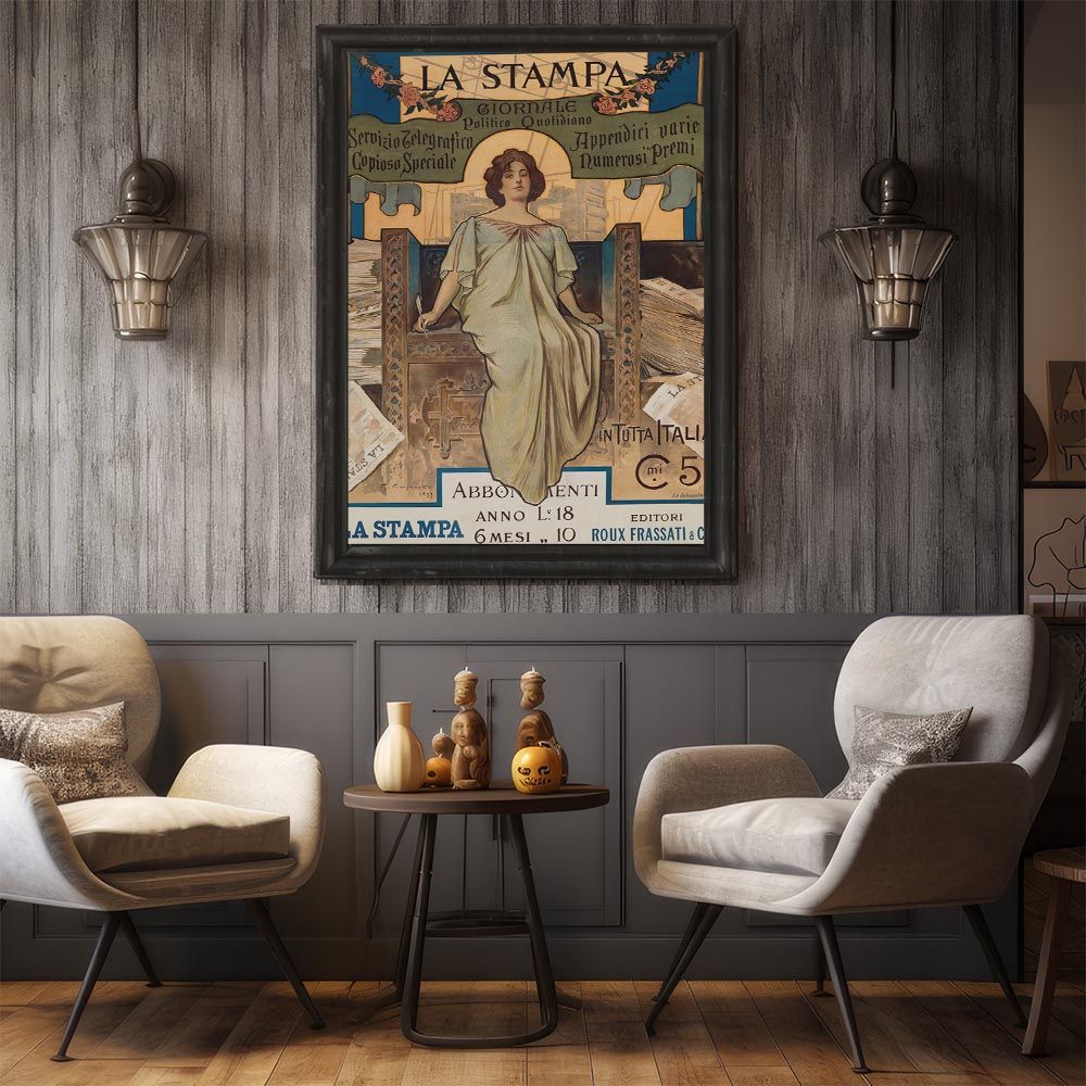 B2サイズ（約51x73cm）】【bn-poster-1224】超古いポスター 復刻 絵画